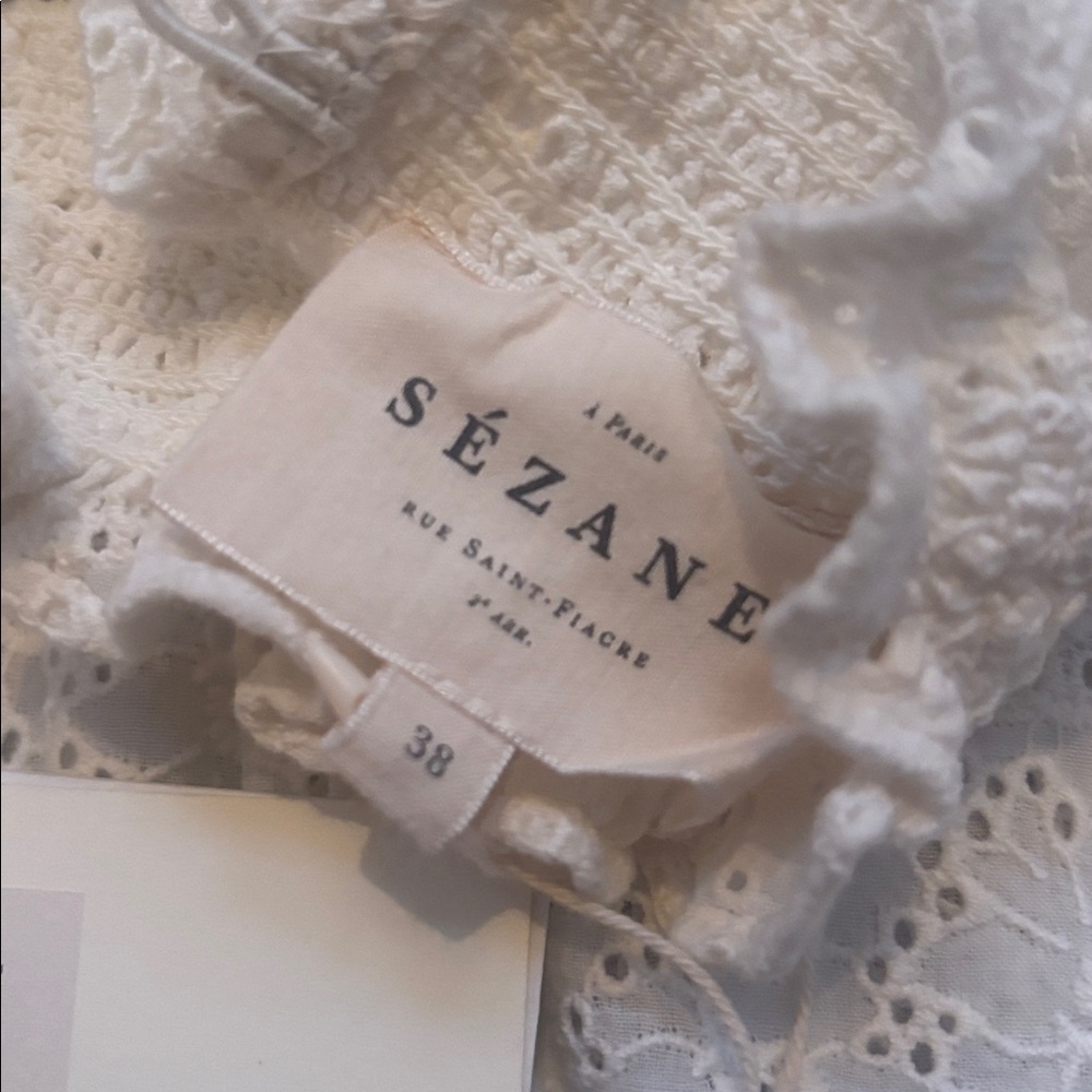 NWT Sézane Cathy Blouse , Size 38/6 - Picture 3 of 5